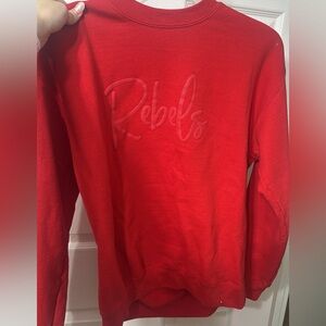 Red 'Rebels' Sweatshirt